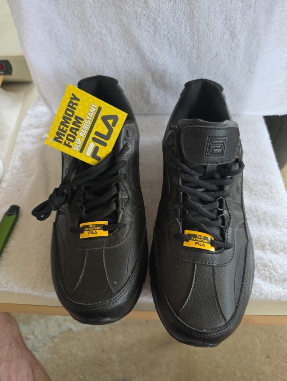 FILA Workshift Memory Foam Slip Resistant - Sneaker Men's Size 10.5 EEEE NWT